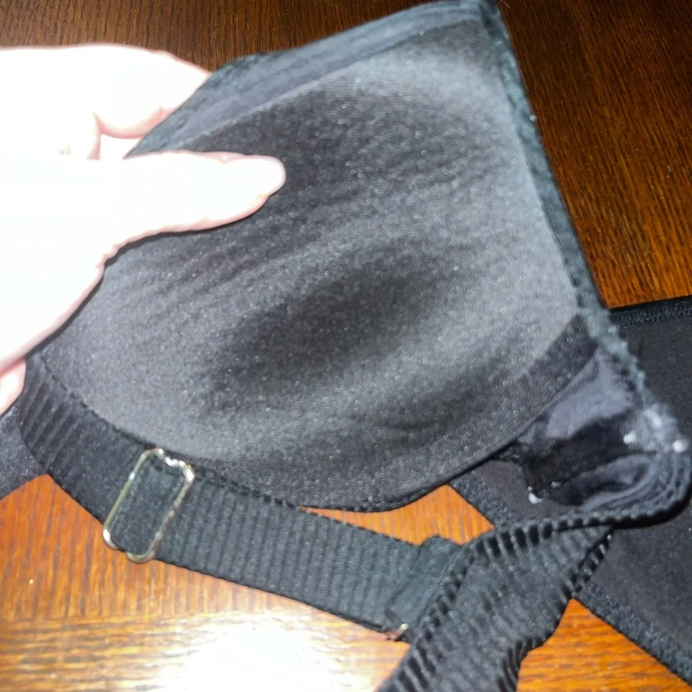 H&M Black Classic Ribbed Bikini Set Swimwear - Picture 7 of 8